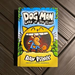 DogMan Lord of the Fleas Book